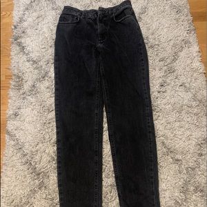 SOLD urban outfitters black mom jeans